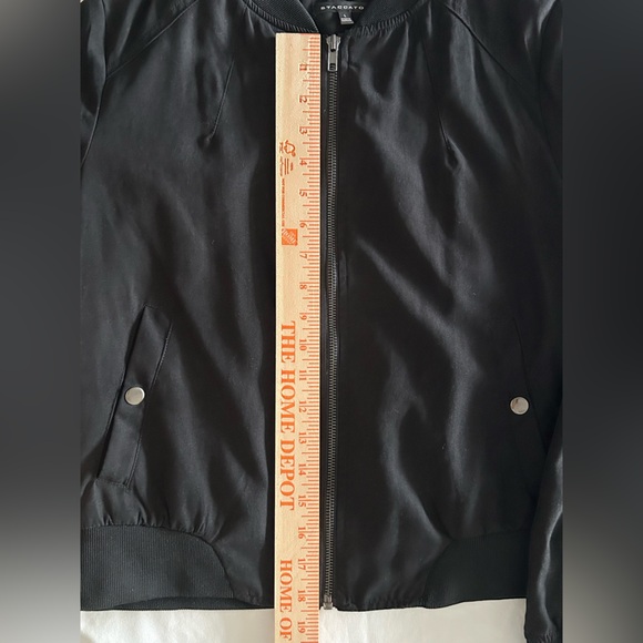 Staccato Classic Black Zip-Up Jacket - Picture 5 of 6